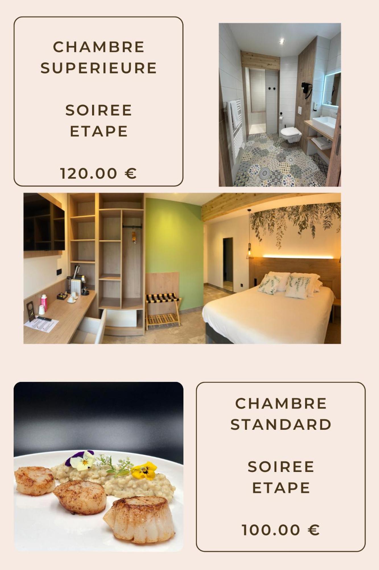 Les Orchidées Logis, Hôtel&Restaurant Verdún Exterior foto